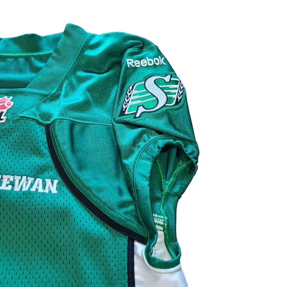 Reebok Saskatchewan Rough Riders Jersey Canadaian Football League Apparel Smalp - Picture 6 of 13